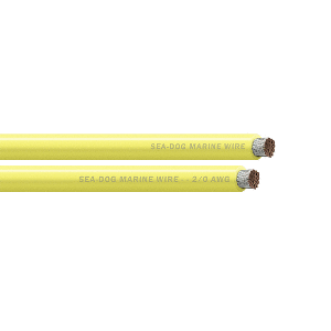 Sea-Dog 2/0 AWG Yellow Battery Cable - 25'