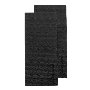 SeaDek 20" x 8" x 5mm RV Step Kit Black 2-Pads SeaDek Laser Logo