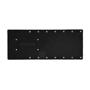 Sea Brackets 18" Straight Trolling Motor Plate f/Garmin Kraken - Black