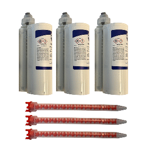 Seakeeper Ride 750 Adhesive Installation Kit - (3) SCIGRIP 490 ml 10:1 Ratio Adhesives - (3) Mixing Nozzles (W/O Dispenser)