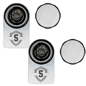 Secure Outdoors Elite Lock - Dual - Universal - Silver