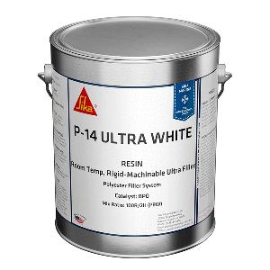 Sika SikaBiresin&reg; AP014 Polyester Fairing Compound White Gallon Can BPO Hardener Required