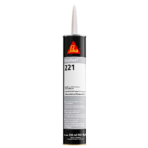 Sika Sikaflex® 221 Multi-Purpose Polyurethane Sealant/Adhesive - 10.3oz (300ml) Cartridge - White