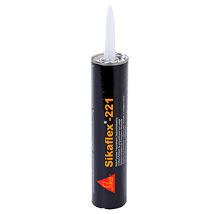 Sika Sikaflex&reg; 221 Multi-Purpose Polyurethane Sealant/Adhesive - 10.3oz(300ml) Cartridge - Black