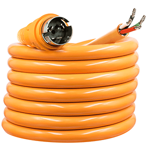SmartPlug 50 Amp 25' Harmonized Cord w/Dockside NEMA SS2-50R Twist-Type Connector w/Blunt End