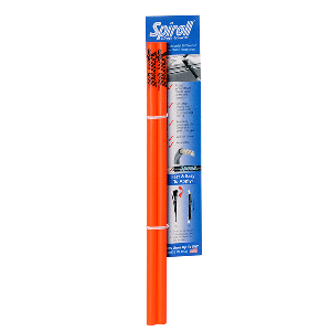 Spiroll Chafe Guard Orange f/Lines up to 5/8" Diameter - Pair