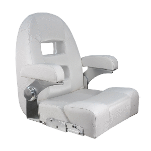 Springfield Center Console Helm Flip-Up - White/White