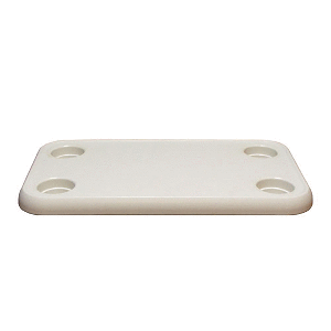 Springfield 15.5" x 27.5" Rectangular Table Top - White