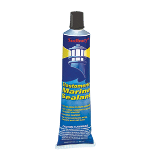 Sudbury Elastometric 3 oz (89ml) Sealant Tube - Black