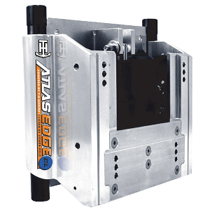 T-H Marine ATLAS&trade; EDGE 6" Set Back Hydraulic Jack Plate - Classic - Silver
