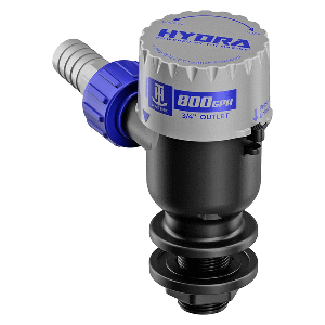 T-H Marine HYDRA&trade; Livewell Pump - 800 GPH - 12V - Short Nozzle