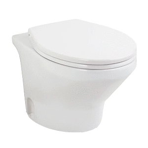 Thetford Compass Touch Toilet - Low, White - 12V