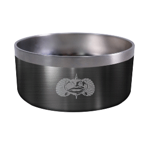 Toadfish Non-Tipping Dog Bowl - Graphite