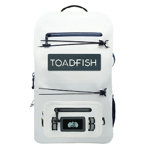 Toadfish Waterproof Backpack + Sling - Sea Shell