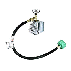 Trident Marine Single Stage Regulator w/300 PSI Gauge & 20" Pigtail w/Wall Mount