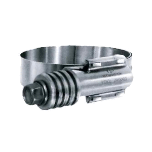 Trident Marine Stainless Steel Constant Torque Clamp 5/8" Band, Hose I.D. - 1" to 1-1/8", Hose O.D. - 1" to 1.75"
