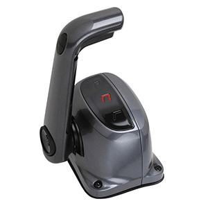 Uflex&nbsp;Single Lever Top Mount Control w/Neutral Lock & Trim Switch - Black