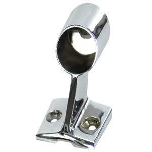 Whitecap Forward Handrail Stanchion - 316 Stainless Steel - 1" Tube O.D.