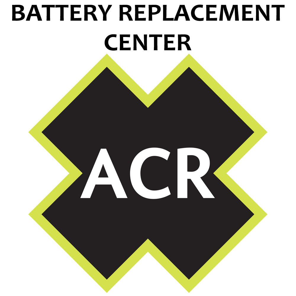 ACR FBRS 400 & 425 Battery Replacement Service - PLB 400 & PLB 425 Includes 1105 Battery Parts & Labor