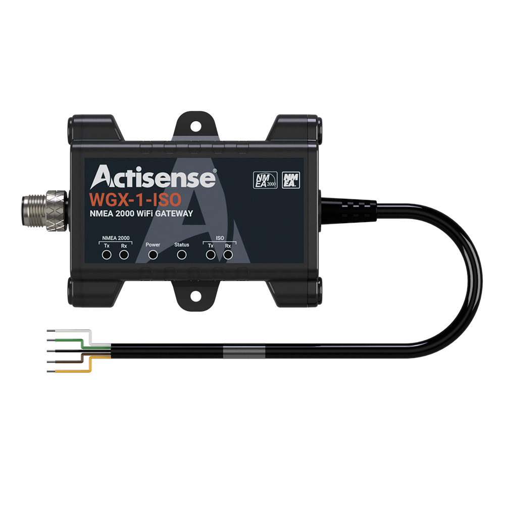 Actisense NMEA 0183 to NMEA2000 Gateway w/WiFi & PC Interface - ISO Connection