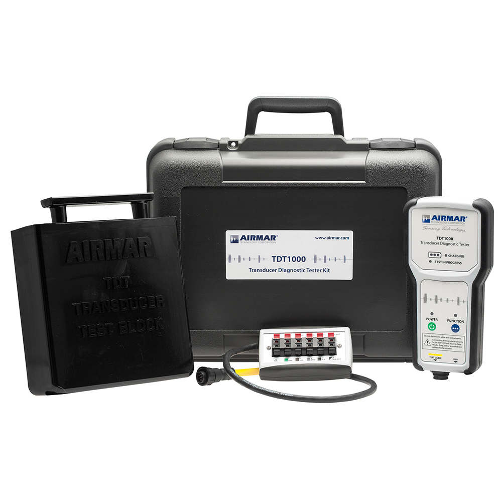 Airmar TDT1000 Transducer Tester Test Block, Terminal Block Power Supply Carry Case - Direct Fit Cables Sold Separately