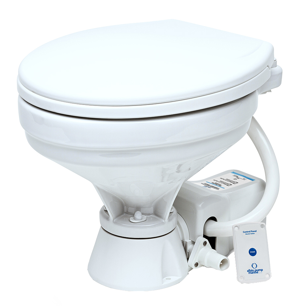 Albin Pump Marine Toilet Standard Electric EVO Comfort - 12V
