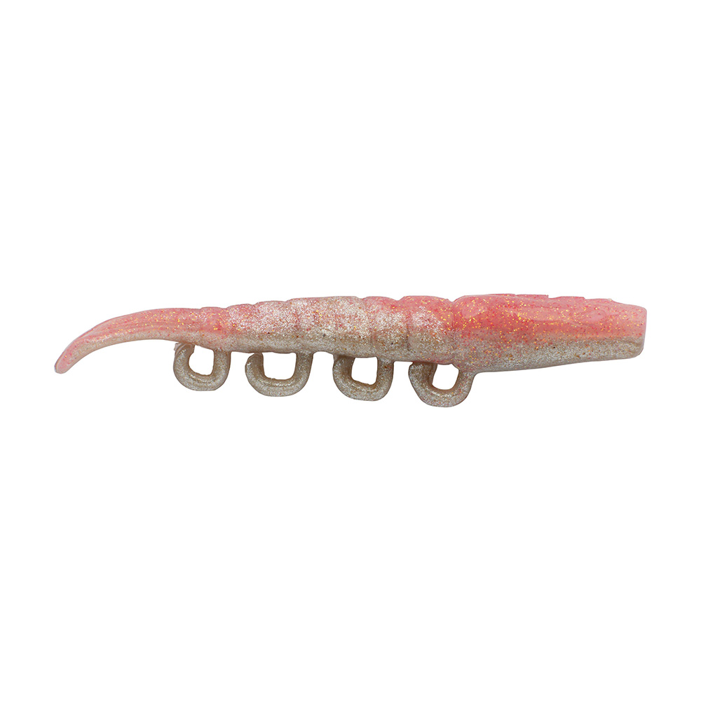 Berkley Gulp!® Saltwater Turbo Shrimp - 4" - Flamingo Chrome