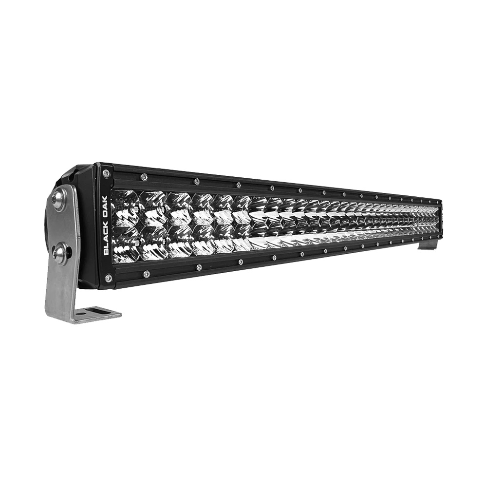 Black Oak Pro Series 3.0 Double Row 30" LED Light Bar - Combo Optics - Black Housing