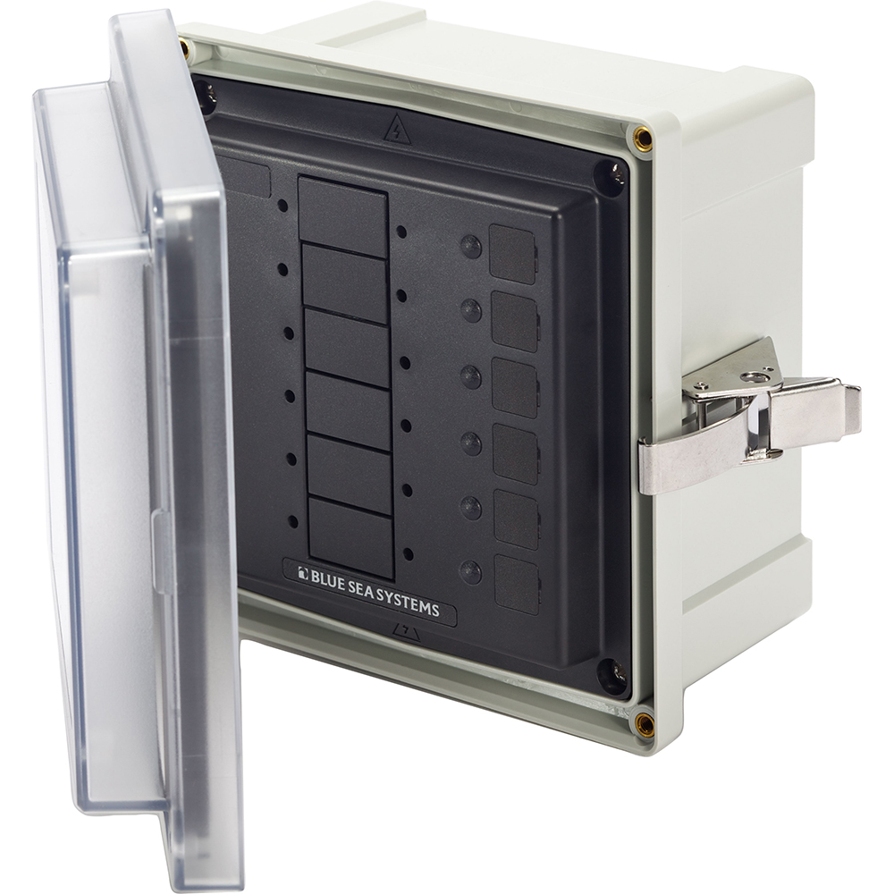 Blue Sea 3113 - SMS Panel Enclosure w/6 Blank Circuits 