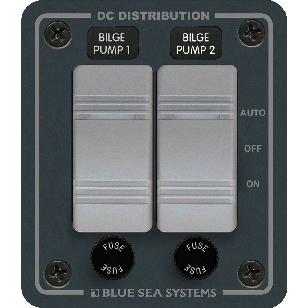 Blue Sea 8664 Contura 2 Bilge Pump Control Panel