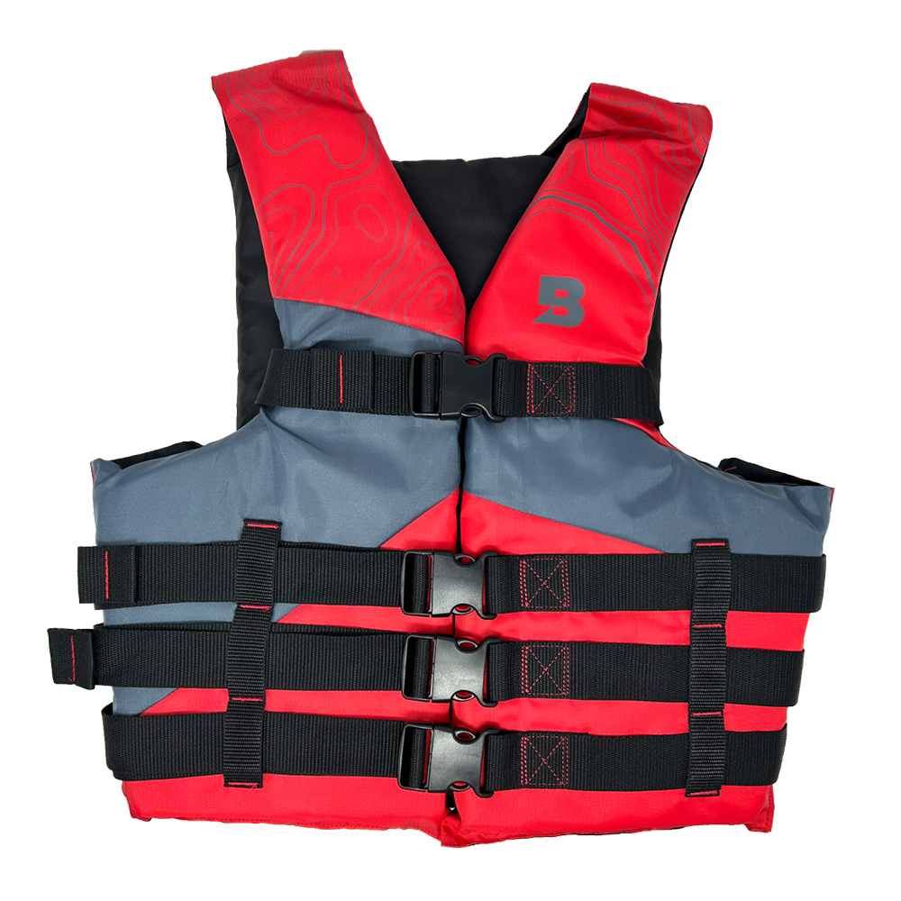 BLUESTORM Sportsman Life Jacket (PFD) - US Coast Guard Approved Type 3 For Fishing, Kayaking, Boating