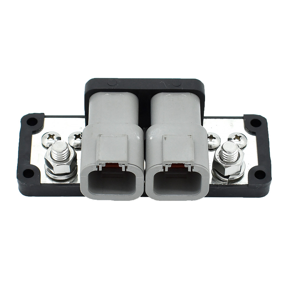 Bluewater Dual Deutsch DTP 4 Position Busbar - 5/16" Studs
