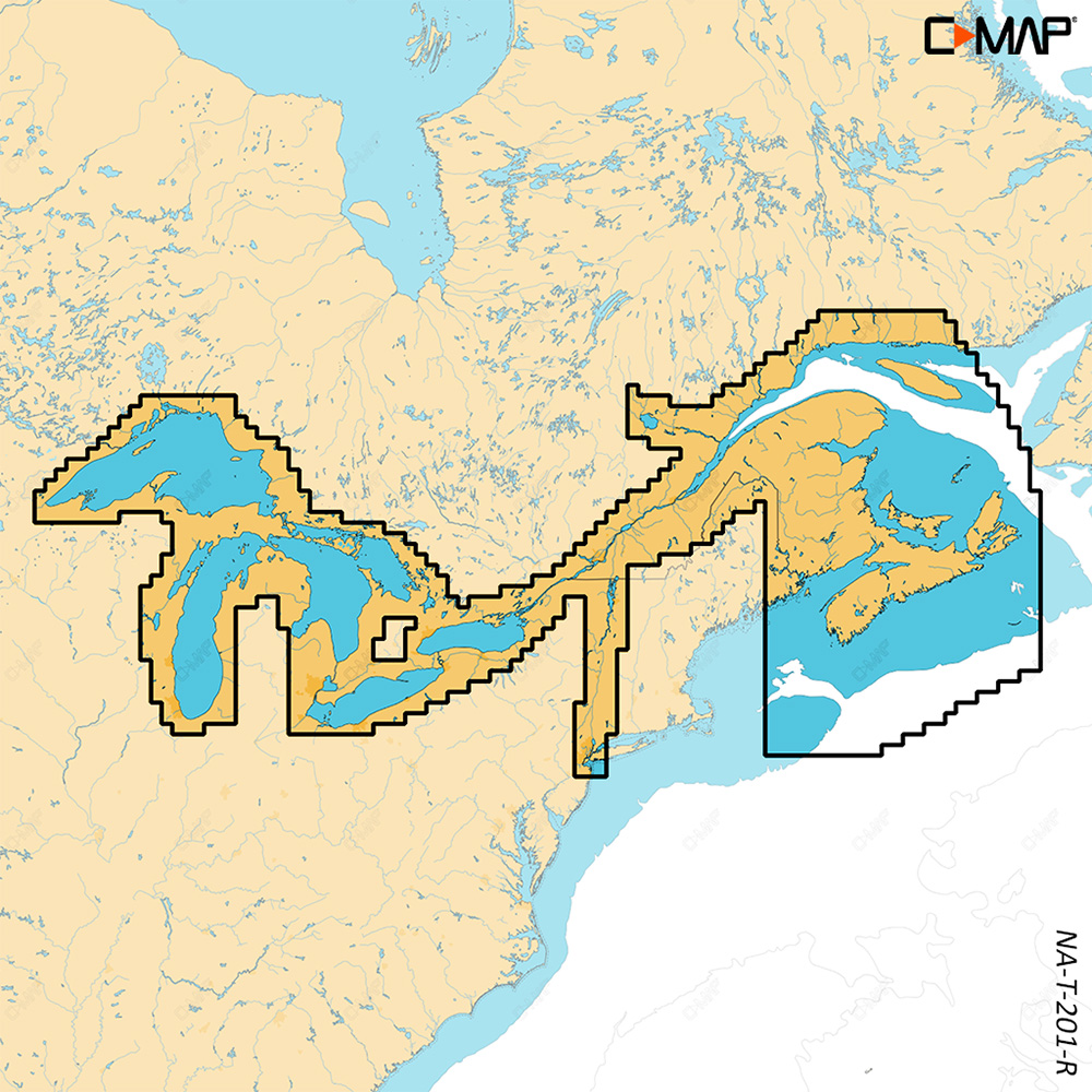 C-MAP REVEAL™ X - Great Lakes to Nova Scotia