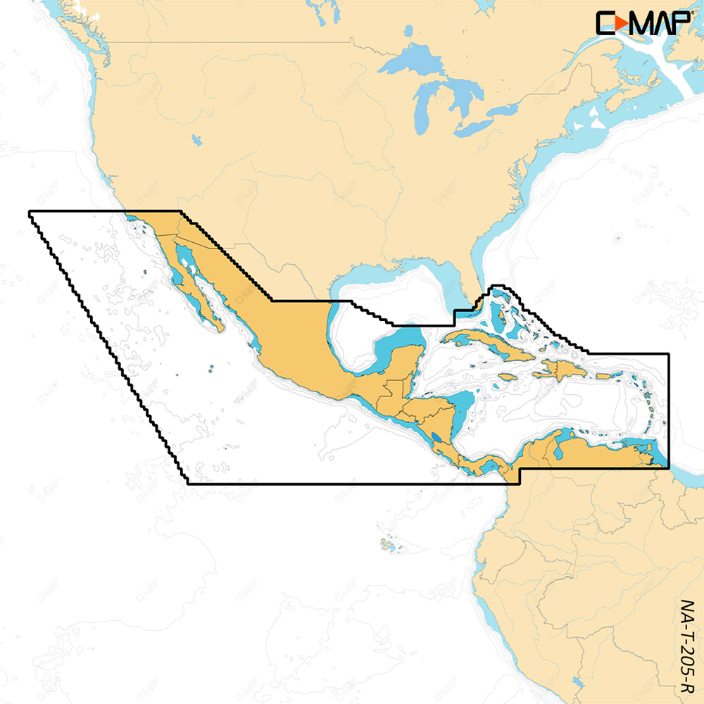 C-MAP REVEAL™ X - Central America & Caribbean