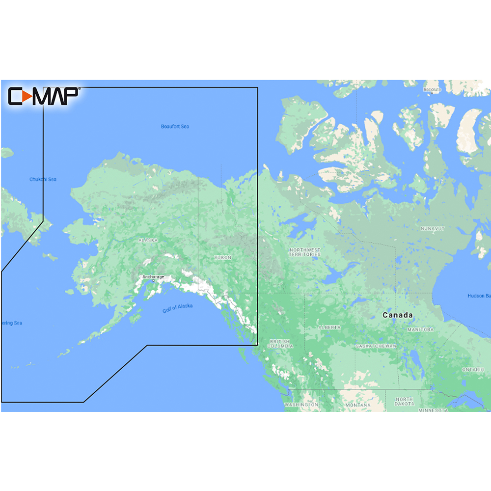 C-MAP M-NA-Y208-MS Alaska REVEAL™ Coastal Chart