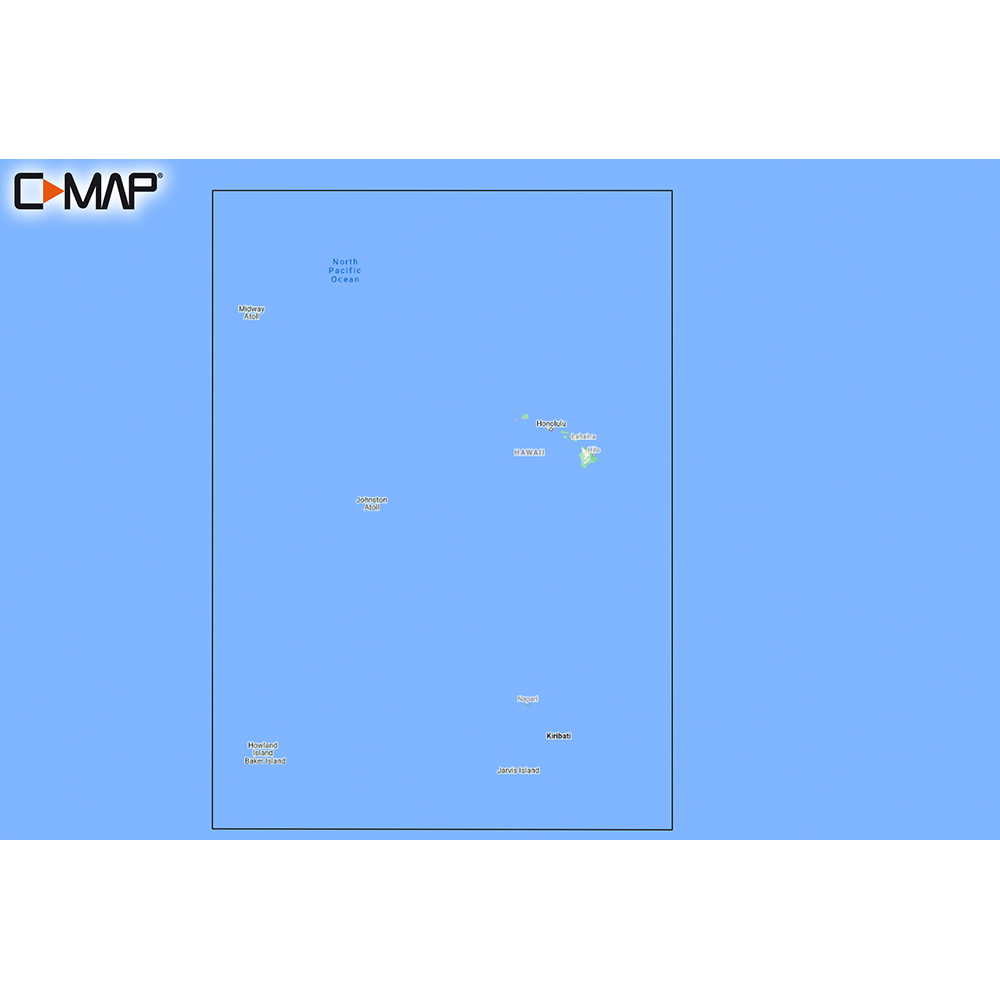 C-MAP M-NA-Y210-MS Hawaii Marshall Islands French Polynesia REVEAL™ Coastal Chart