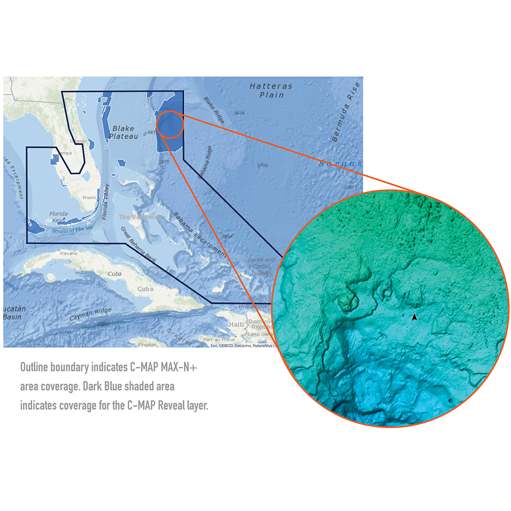 C-MAP Reveal - Florida & The Bahamas
