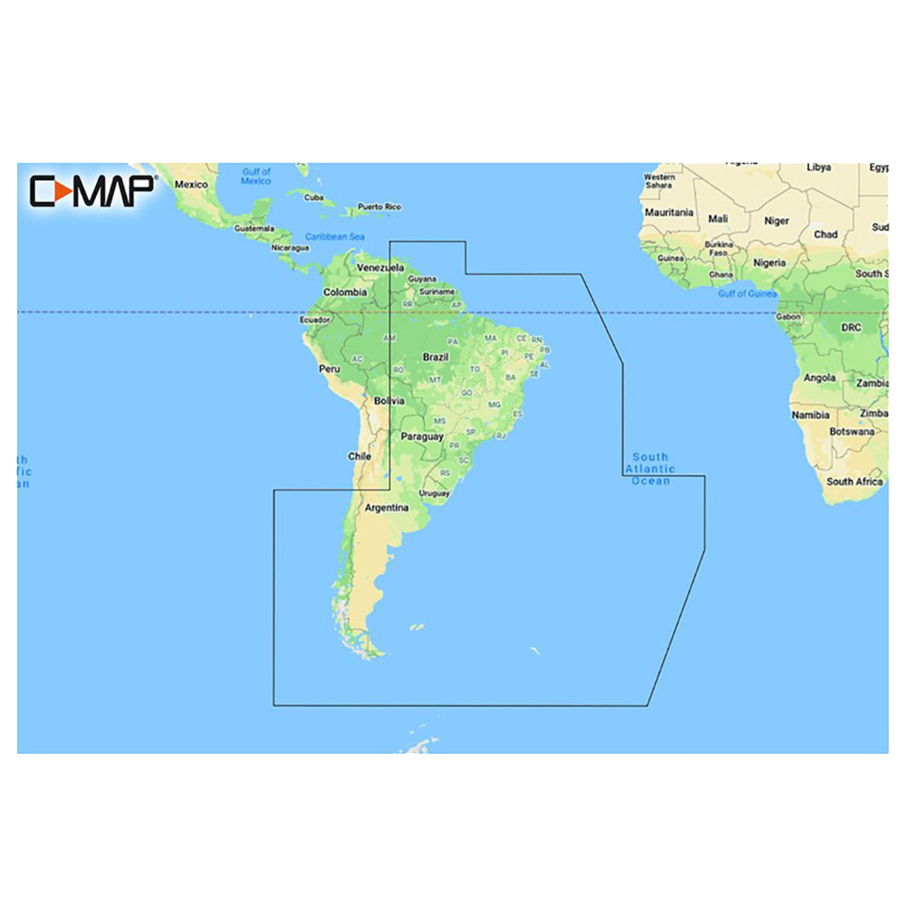 C-MAP REVEAL™ Chart - South America - East Coast