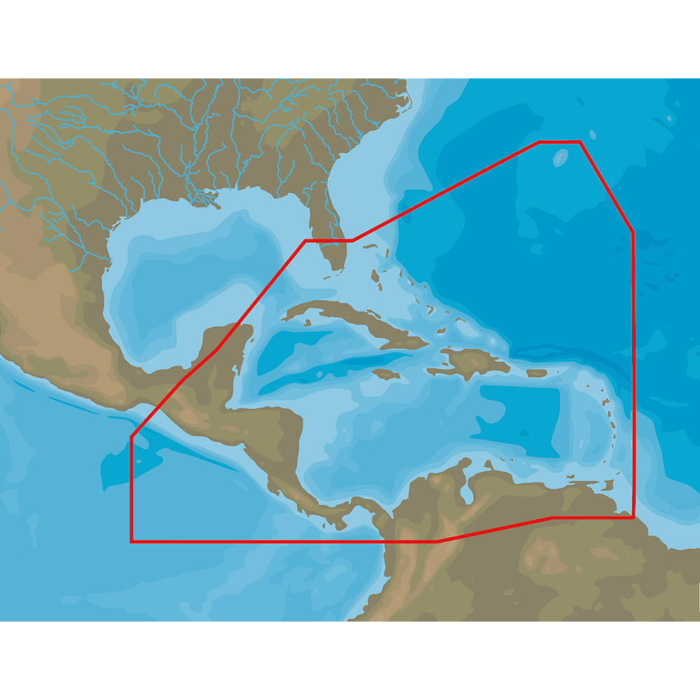 C-MAP 4D NA-D065 Caribbean & Central America -microSD™/SD™