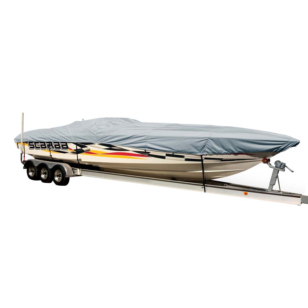 Carver Sun-DURA® Styled-to-Fit Boat Cover f/28.5' Performance Style Boats - Grey