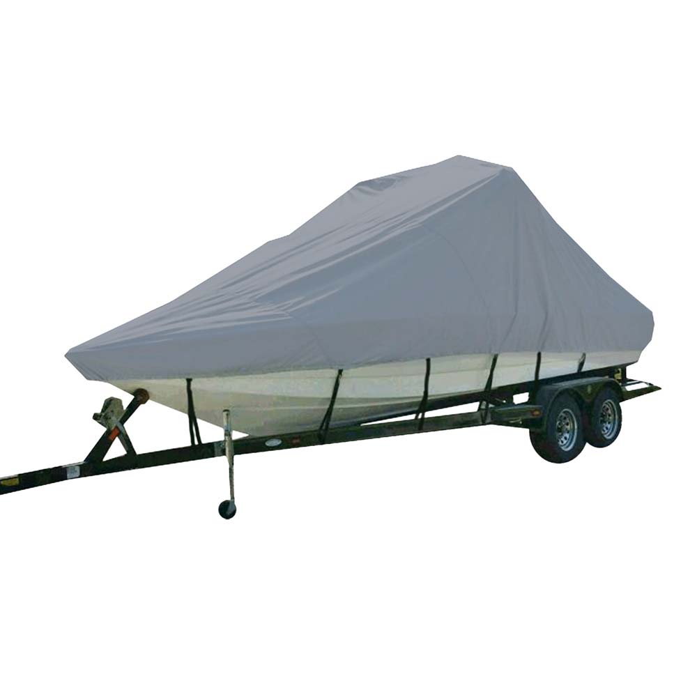 Carver Sun-DURA® Specialty Boat Cover f/21.5' Sterndrive V-Hull Runabout/Modified Boats - Grey