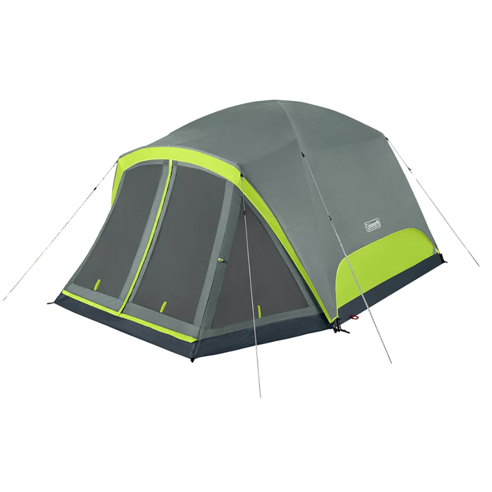Coleman Skydome™ 6-Person Camping Tent w/Screen Room - Rock Grey