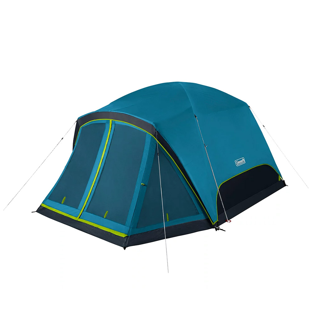 Coleman Skydome™ 6Person Screen Room Camping Tent w/Dark Room