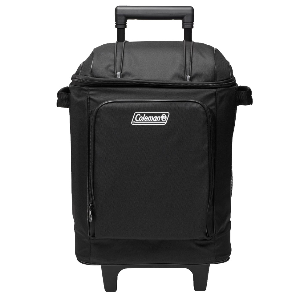 Coleman CHILLER™ 42-Can Soft-Sided Portable Cooler w/Wheels - Black