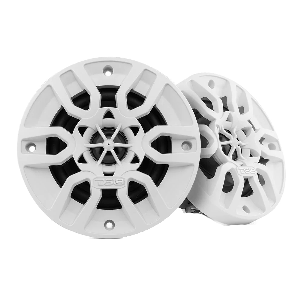 DS18 HYDRO MP4 4" 2-Way Marine Speakers - 150W - White