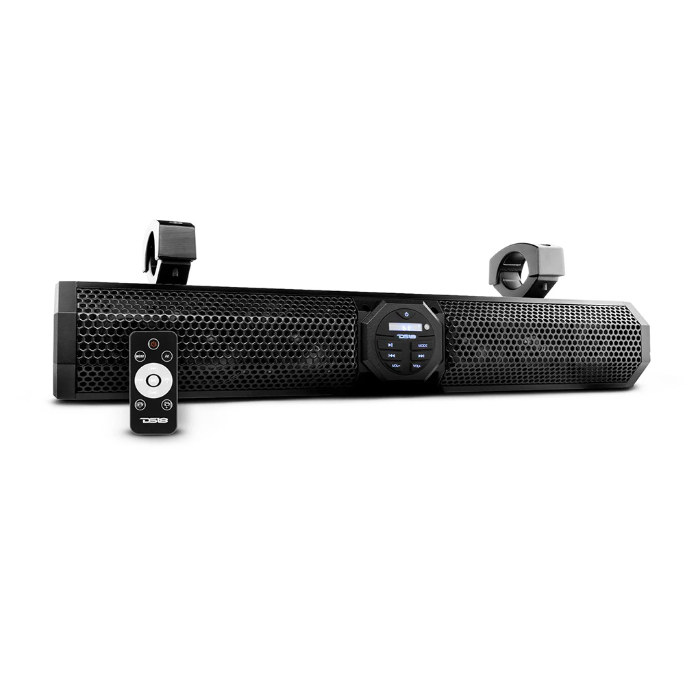 DS18 HYDRO 24" Amplified 2-Way Waterproof Sound Bar Speaker System w/Bluetooth