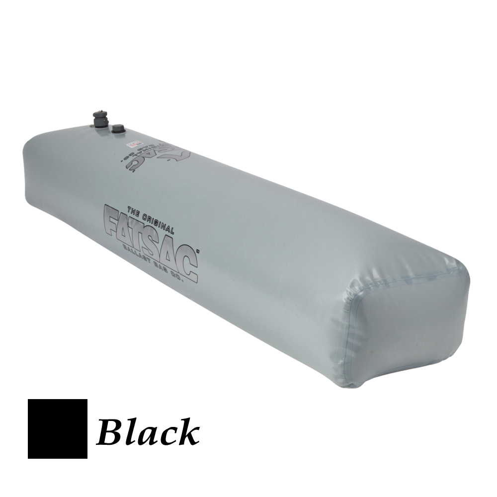 FATSAC Tube Fat Sac Ballast Bag - 370lbs - Black