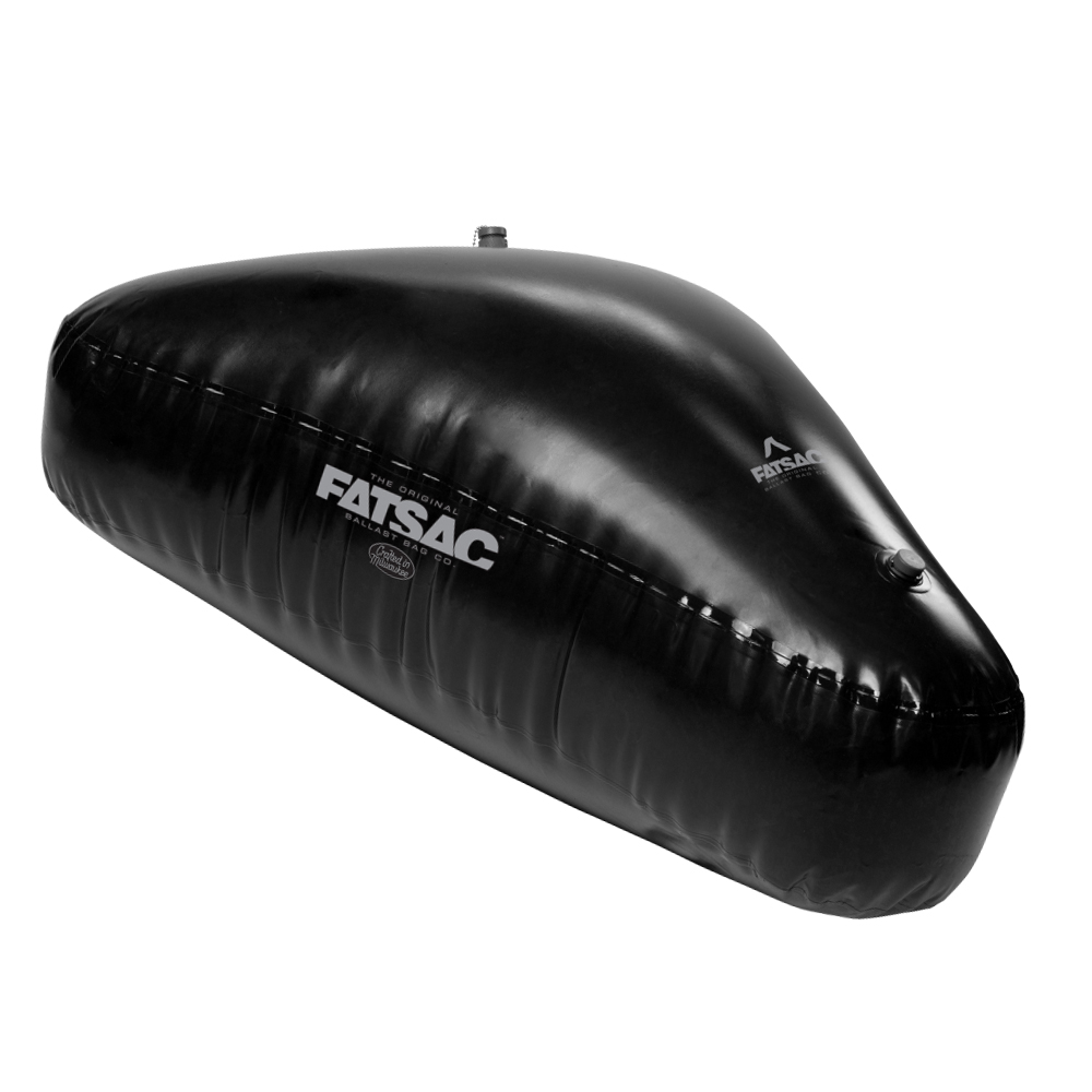 FATSAC Open Bow Triangle Fat Sac Ballast Bag - 650lbs - Black