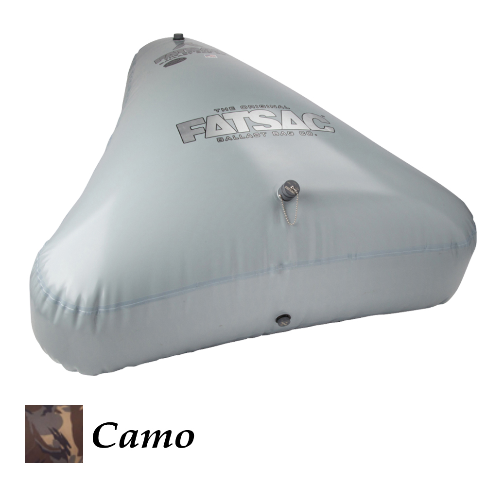 FATSAC Open Bow Triangle Fat Sac Ballast Bag - 650lbs - Camo