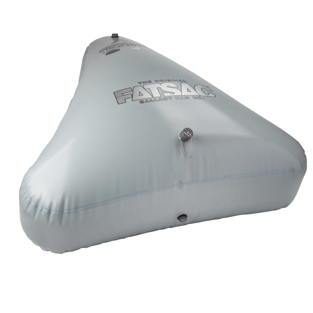 FATSAC Open Bow Triangle Fat Sac Ballast Bag - 650lbs - Gray